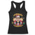 Funny Christmas Bitcoin Racerback Tank Top Ho Ho Hold Merry Crypto Santa Trump TS09 Black Print Your Wear