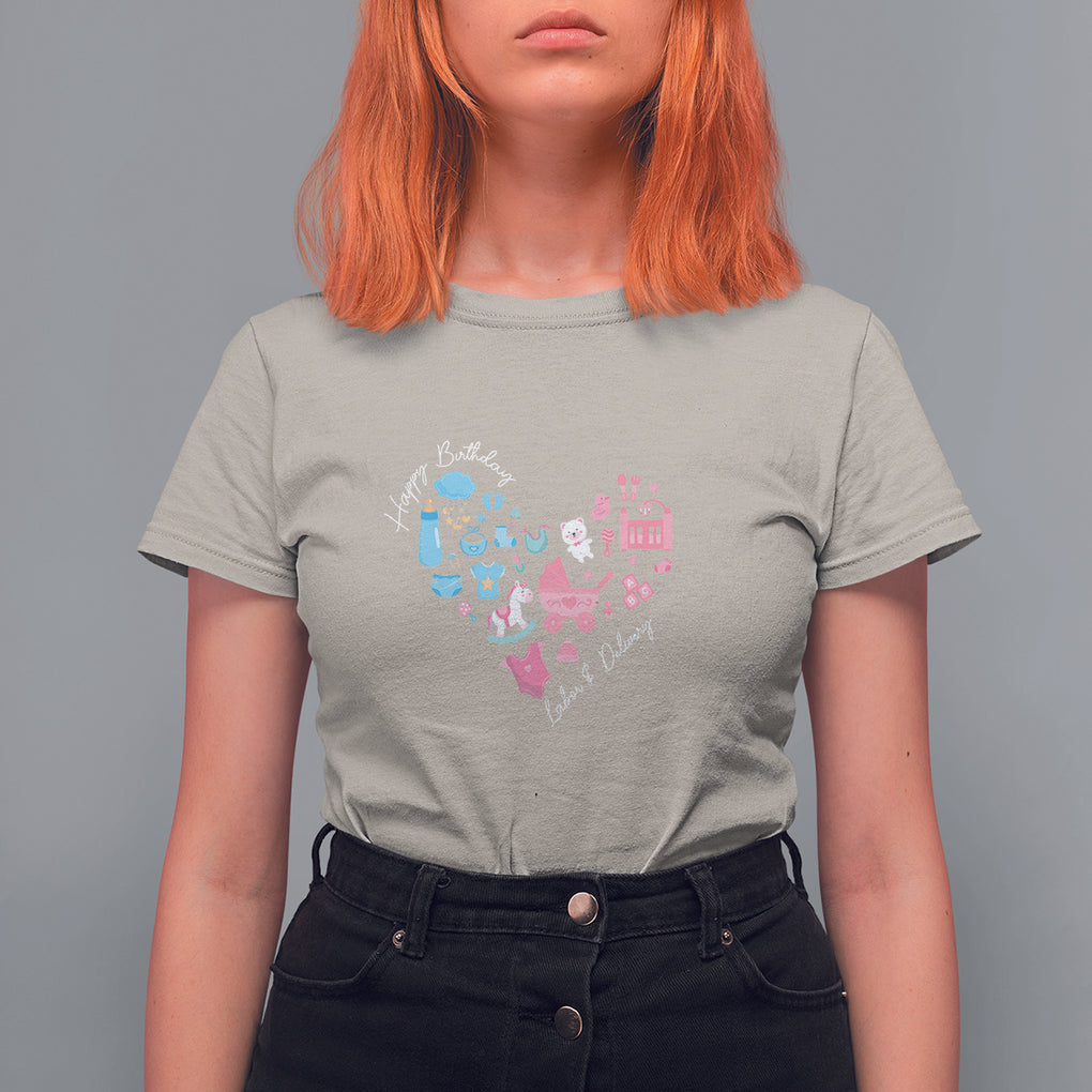 Happy Birthday Specialist Labor and Delivery RN or OB Nurse T Shirt For Women TS09 Sand Printyourwear