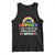 Gaymer Like A Regular Gamer But Way Gayer LGBT Rainbow Gaming Tank Top TS09 Black Print Your Wear