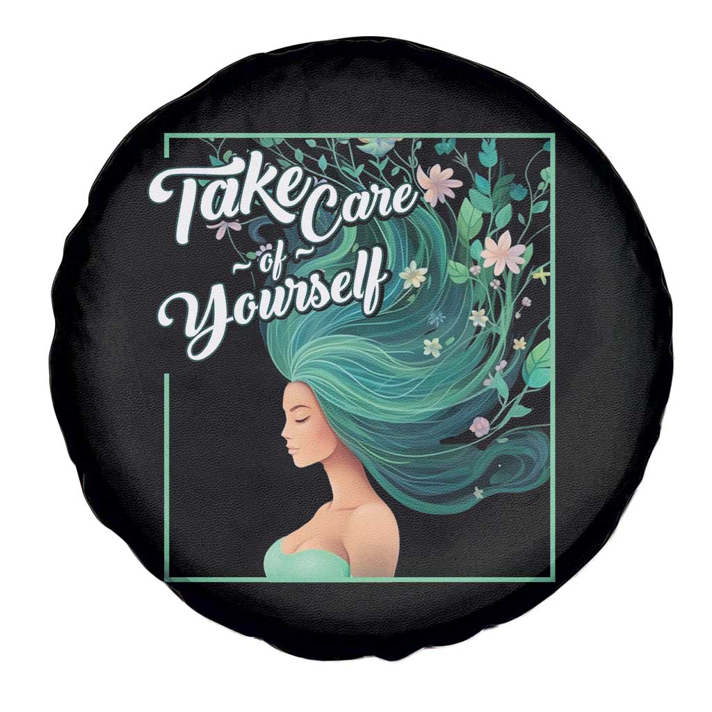 Mental Health Spare Tire Cover Take Care Of Yourself Self-Love Body Positive TS09 Print Your Wear