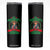 Funny Trump Skinny Tumbler El Presidente Más Chingon Mexican TS09 Black Print Your Wear
