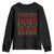 Funny Mexico Xmas Youth Sweatshirt Santa' Favorite Mexican TS09 Black Print Your Wear
