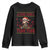 Funny Mexico Xmas Youth Sweatshirt Tuki Tuki Burrito Cute Donkey Feliz Navidad TS09 Black Print Your Wear