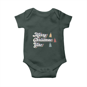 Funny Merry Christmas Yinz Pittsburgh Baby Onesie TS09 Print Your Wear