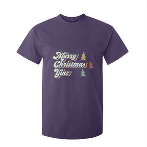 Funny Merry Christmas Yinz Pittsburgh T Shirt For Kid TS09 Purple Print Your Wear