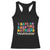 Valentine's Day Racerback Tank Top I Have An Awesome Boyfriend Ugly Heart Retro Groovy TS09 Black Print Your Wear