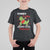 Sorry Ladies Mommy Is My Valentine T Shirt For Kid Funny Dabbing Dinosaur Stealing Heart TS09 Black Printyourwear