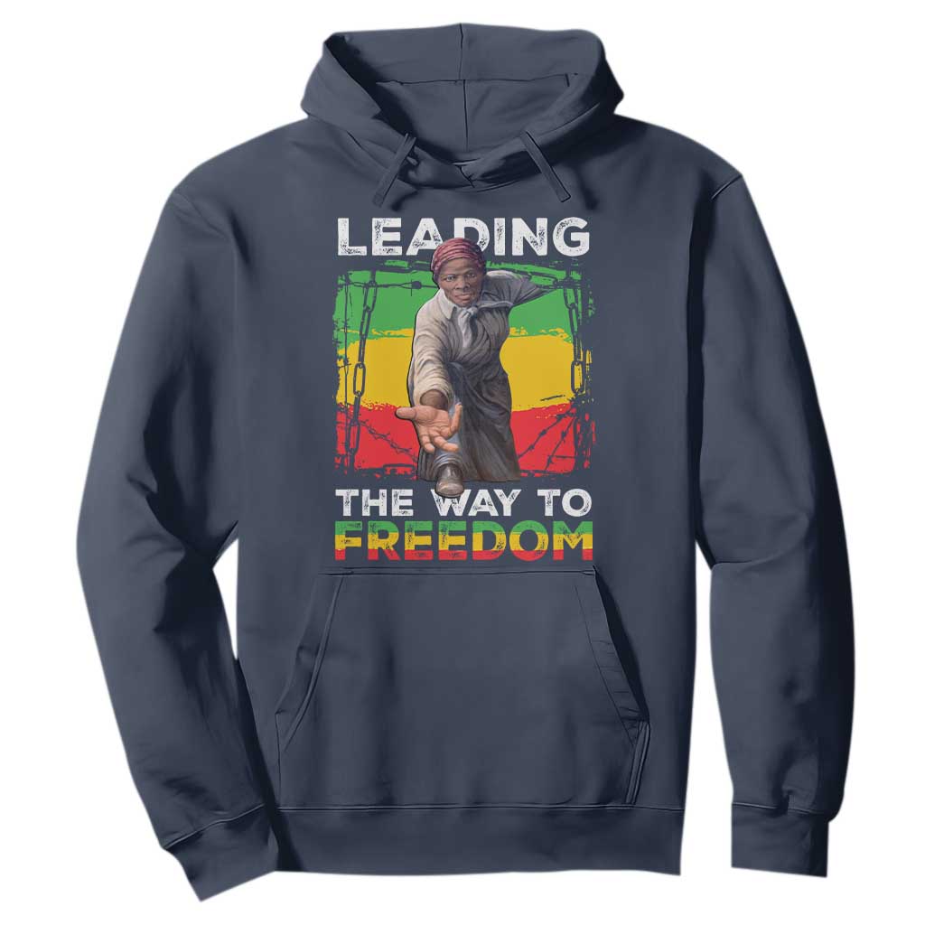 Harriet Tubman Hoodie Leading The Way To Freedom Black History TS09 Navy Print Your Wear