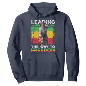Harriet Tubman Hoodie Leading The Way To Freedom Black History TS09 Navy Print Your Wear