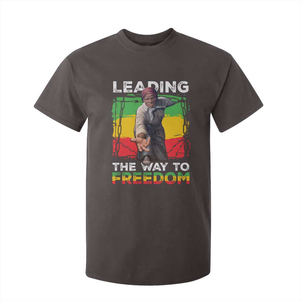 Harriet Tubman T Shirt For Kid Leading The Way To Freedom Black History TS09 Dark Chocolate Print Your Wear