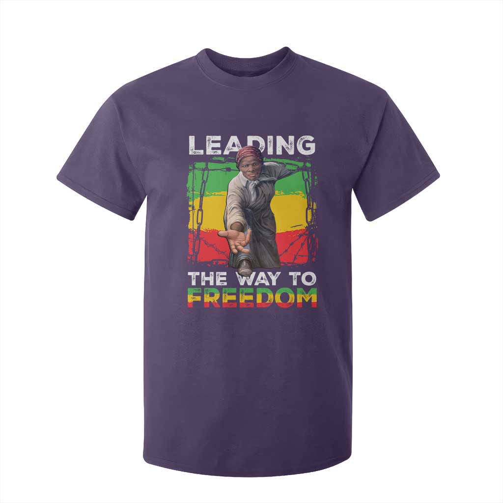 Harriet Tubman T Shirt For Kid Leading The Way To Freedom Black History TS09 Purple Print Your Wear
