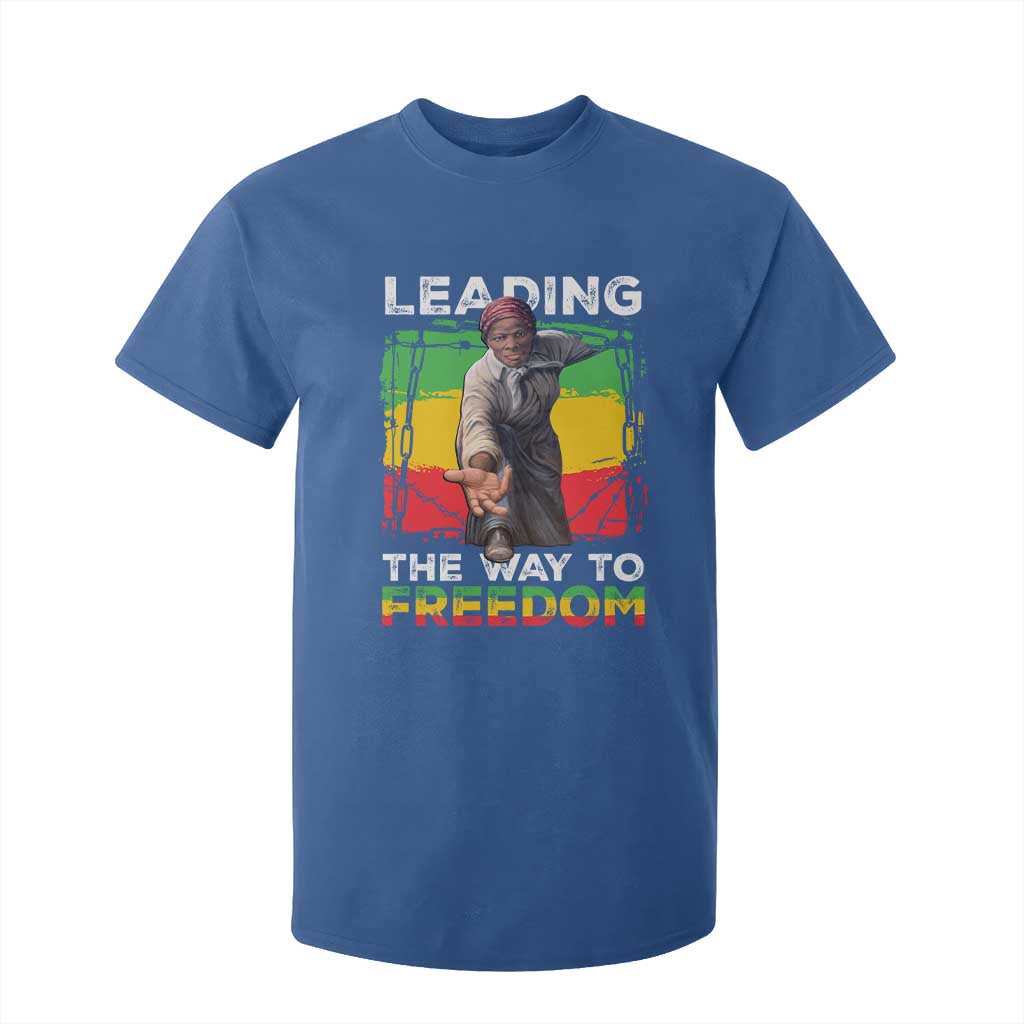 Harriet Tubman T Shirt For Kid Leading The Way To Freedom Black History TS09 Royal Blue Print Your Wear
