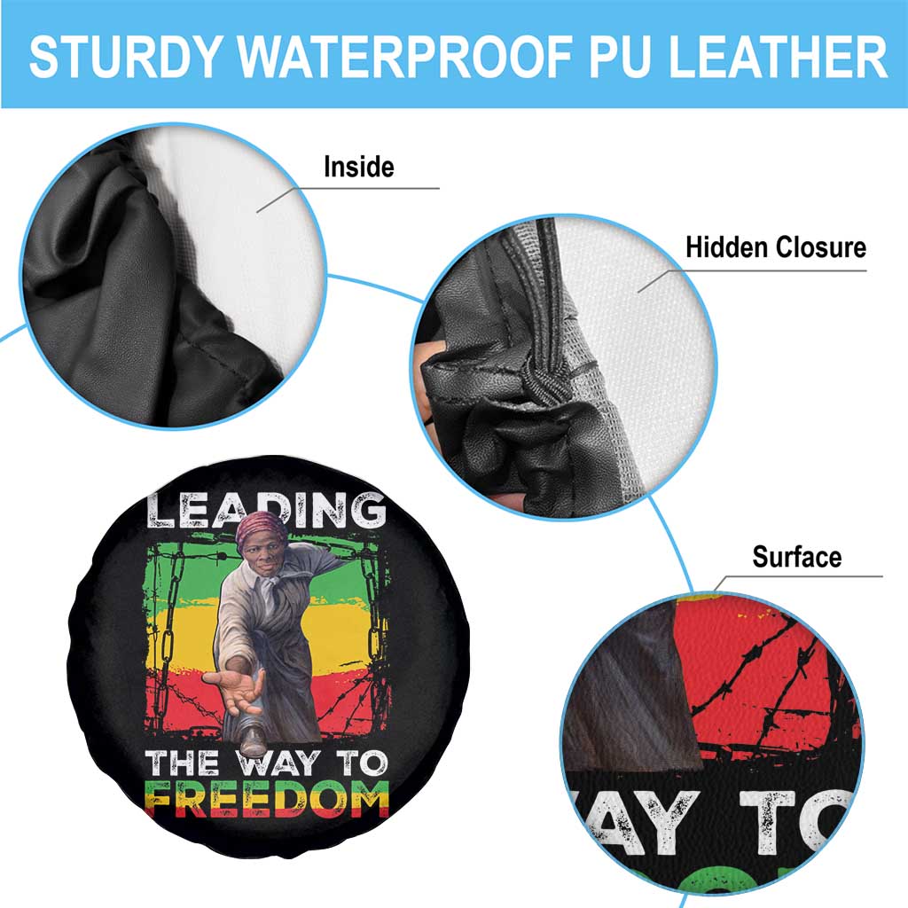 Harriet Tubman Spare Tire Cover Leading The Way To Freedom Black History TS09 Print Your Wear