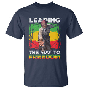 Harriet Tubman T Shirt Leading The Way To Freedom Black History TS09 Navy Print Your Wear