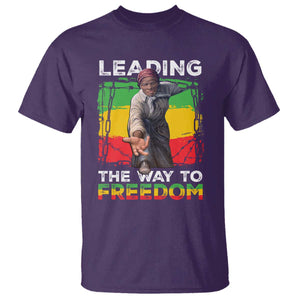Harriet Tubman T Shirt Leading The Way To Freedom Black History TS09 Purple Print Your Wear