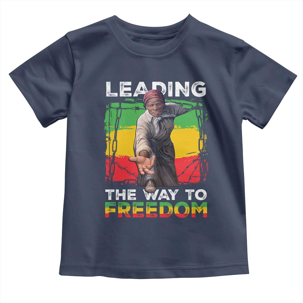 Harriet Tubman Toddler T Shirt Leading The Way To Freedom Black History TS09 Navy Print Your Wear