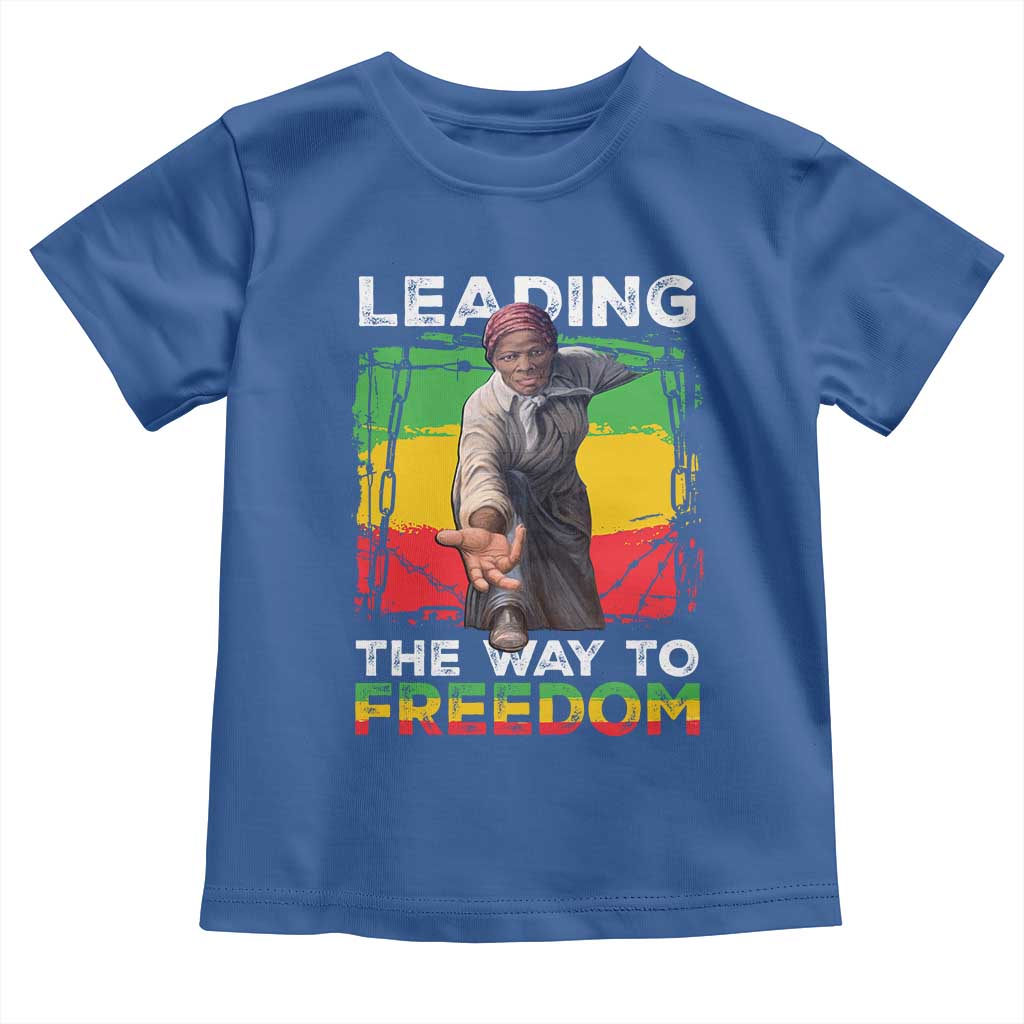 Harriet Tubman Toddler T Shirt Leading The Way To Freedom Black History TS09 Royal Blue Print Your Wear