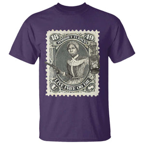 Harriet Tubman T Shirt Live Free Or Die Black History TS09 Purple Print Your Wear