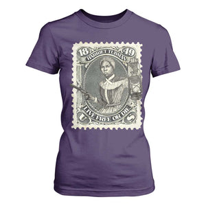 Harriet Tubman T Shirt For Women Live Free Or Die Black History TS09 Purple Print Your Wear