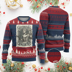 Harriet Tubman Ugly Christmas Sweater Live Free Or Die Black History TS09 Burgundy Print Your Wear