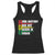 Malcolm X Racerback Tank Top Our History Did Not Begin In Chains TS09 Black Print Your Wear