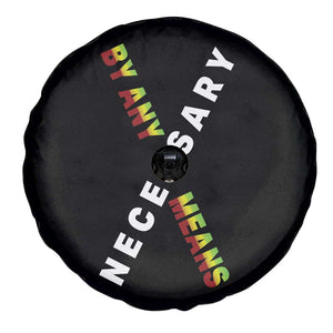 Malcolm X Spare Tire Cover By Any Means Necessary Black History TS09 Print Your Wear