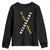 Malcolm X Youth Sweatshirt By Any Means Necessary Black History TS09 Black Print Your Wear