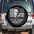 Malcolm X Spare Tire Cover By Any Means Necessary American Flag TS09 No hole Black Print Your Wear