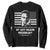 Malcolm X Sweatshirt By Any Means Necessary American Flag TS09 Black Print Your Wear