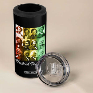 Life Of Frederick Douglass 4 in 1 Can Cooler Tumbler Black History Month TS09 Print Your Wear
