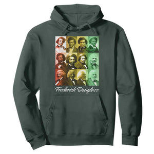 Life Of Frederick Douglass Hoodie Black History Month TS09 Dark Forest Green Print Your Wear