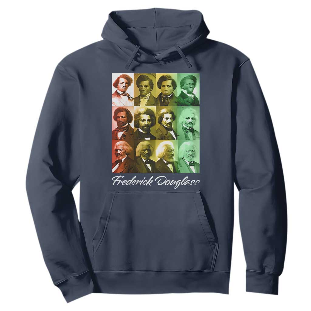 Life Of Frederick Douglass Hoodie Black History Month TS09 Navy Print Your Wear
