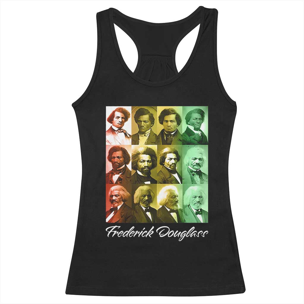 Life Of Frederick Douglass Racerback Tank Top Black History Month TS09 Black Print Your Wear