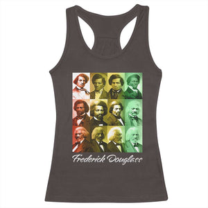 Life Of Frederick Douglass Racerback Tank Top Black History Month TS09 Dark Chocolate Print Your Wear