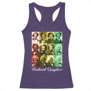 Life Of Frederick Douglass Racerback Tank Top Black History Month TS09 Purple Print Your Wear