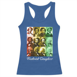 Life Of Frederick Douglass Racerback Tank Top Black History Month TS09 Royal Blue Print Your Wear