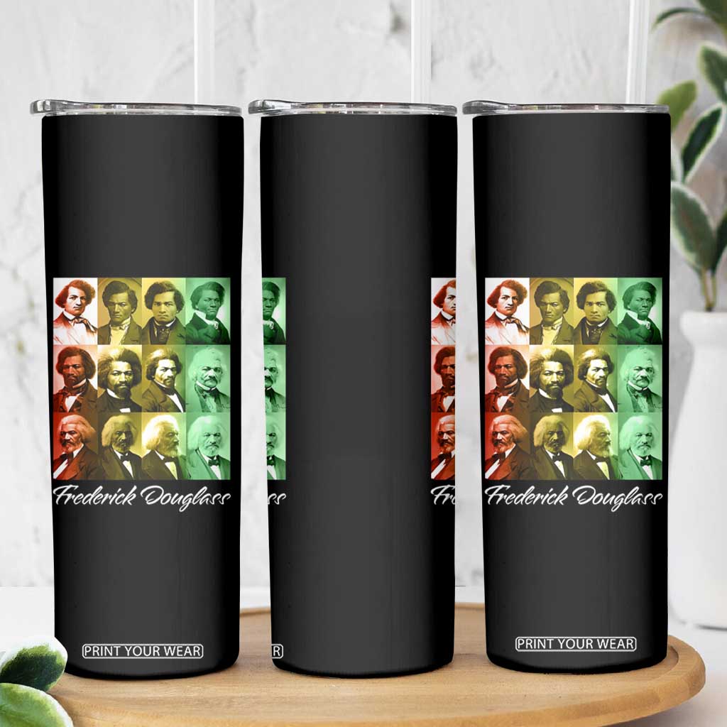 Life Of Frederick Douglass Skinny Tumbler Black History Month TS09 Print Your Wear