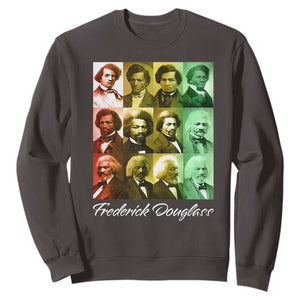 Life Of Frederick Douglass Sweatshirt Black History Month TS09 Dark Chocolate Print Your Wear