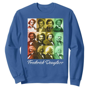 Life Of Frederick Douglass Sweatshirt Black History Month TS09 Royal Blue Print Your Wear