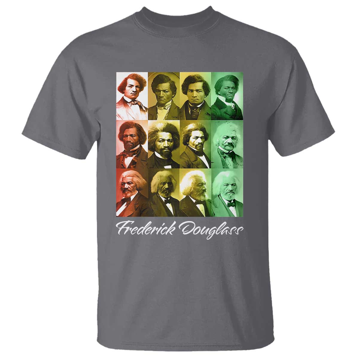 Life Of Frederick Douglass T Shirt Black History Month TS09 Charcoal Print Your Wear
