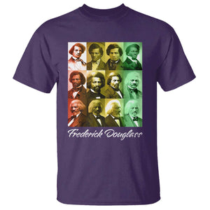 Life Of Frederick Douglass T Shirt Black History Month TS09 Purple Print Your Wear