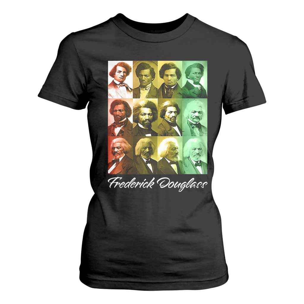 Life Of Frederick Douglass T Shirt For Women Black History Month TS09 Black Print Your Wear