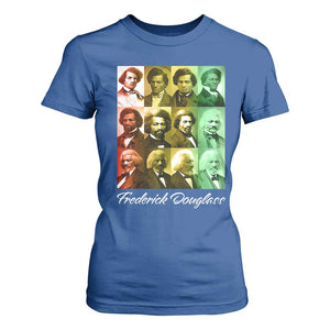 Life Of Frederick Douglass T Shirt For Women Black History Month TS09 Royal Blue Print Your Wear
