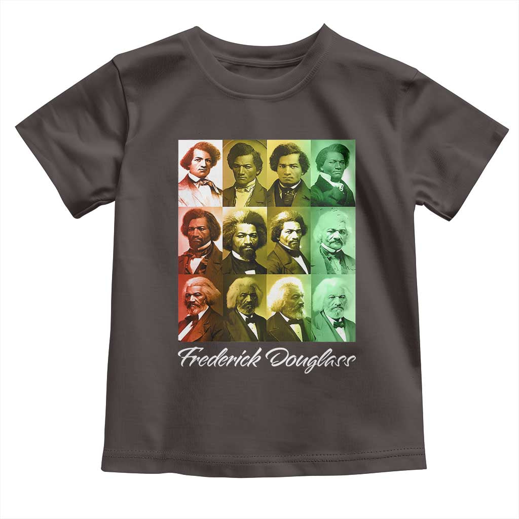 Life Of Frederick Douglass Toddler T Shirt Black History Month TS09 Dark Chocolate Print Your Wear