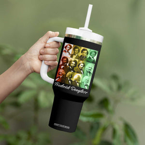 Life Of Frederick Douglass Tumbler With Handle Black History Month TS09 Print Your Wear