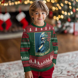 Frederick Douglass Ugly Christmas Sweater It Is Easier To Build Strong Children Than To Repair Broken Men BHM TS09 Christmas Print Your Wear