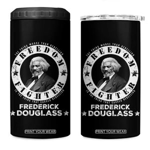 Frederick Douglass 4 in 1 Can Cooler Tumbler The Thing Worse Than Rebellion Is The Thing That Causes Rebellion TS09 One Size: 16 oz Black Print Your Wear