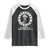 Frederick Douglass Raglan Shirt The Thing Worse Than Rebellion Is The Thing That Causes Rebellion TS09 Black White Print Your Wear