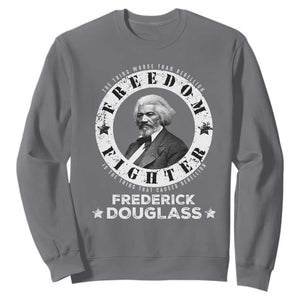 Frederick Douglass Sweatshirt The Thing Worse Than Rebellion Is The Thing That Causes Rebellion TS09 Charcoal Print Your Wear