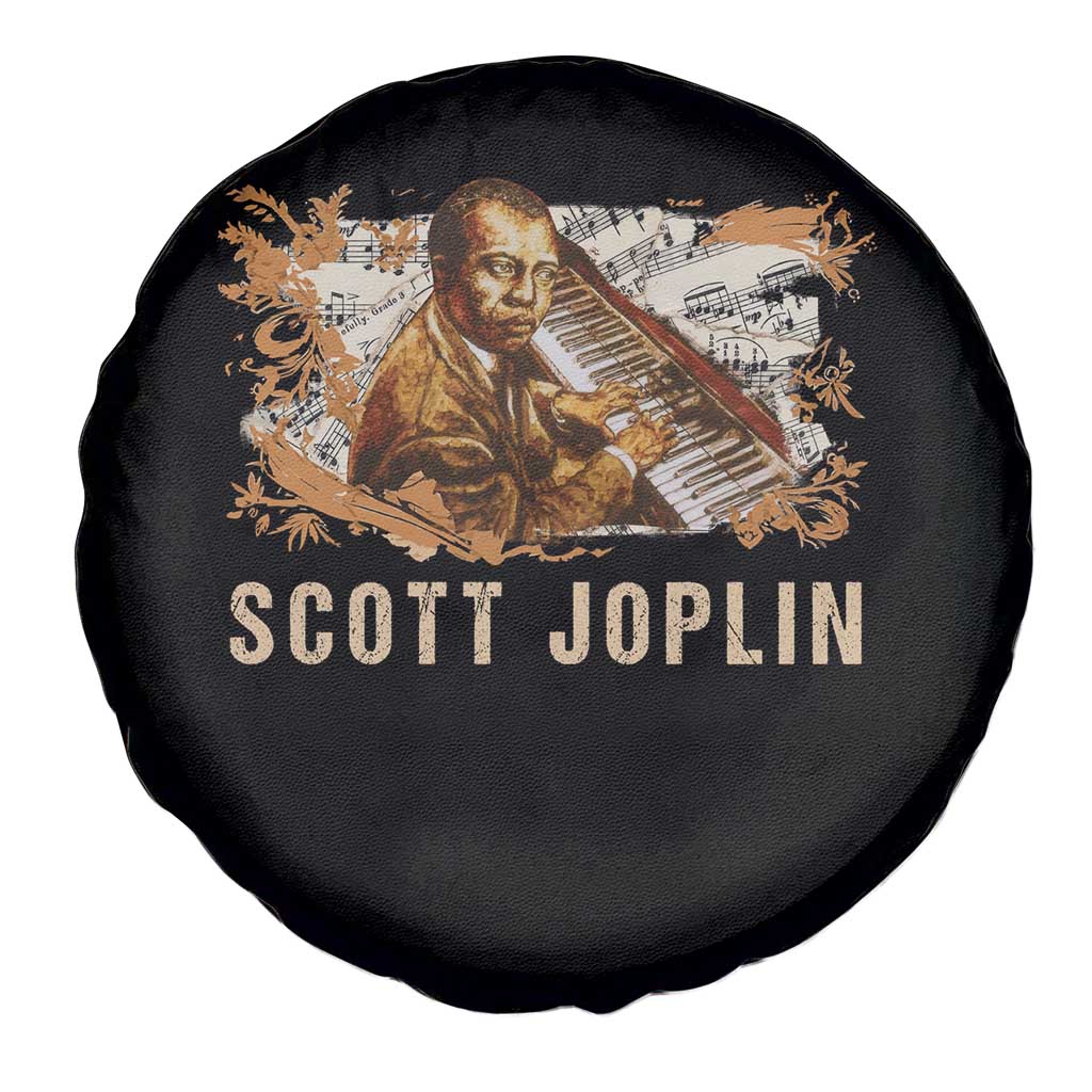 Scott Joplin Spare Tire Cover Afro Classical Music Composer Black History TS09 Print Your Wear